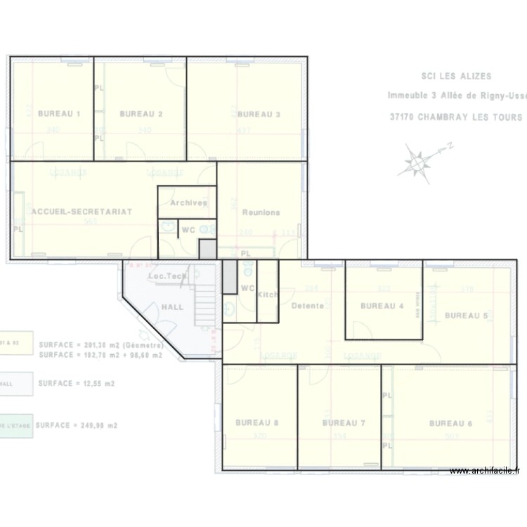 v351 RDC. Plan de 0 pièce et 0 m2