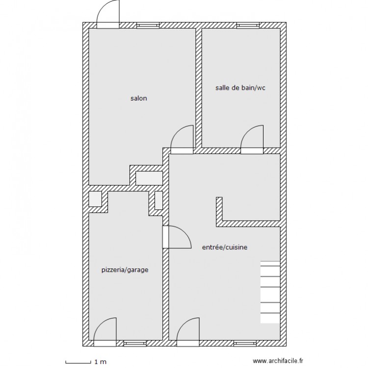 gorynia rdc. Plan de 0 pièce et 0 m2