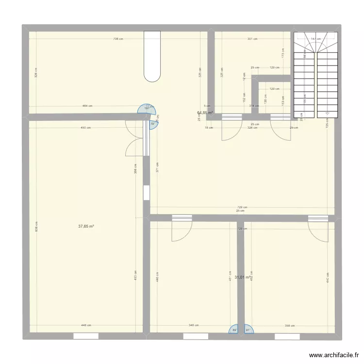 maison. Plan de maison. Plan de