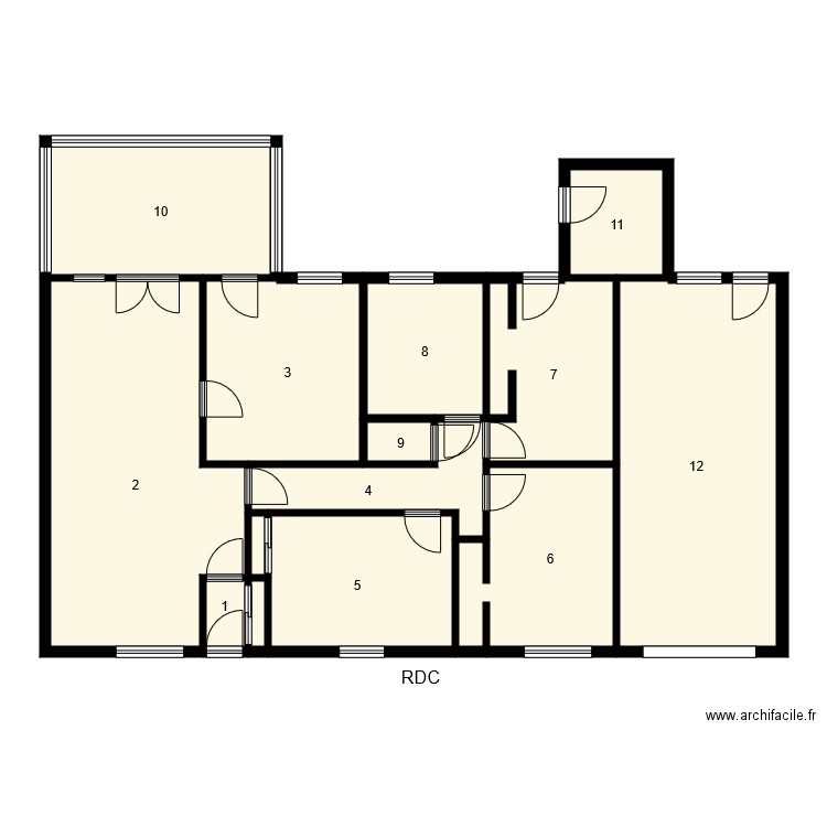 184843 POTHION. Plan de 0 pièce et 0 m2