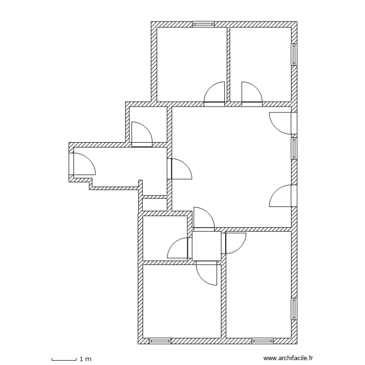 MUNNIER - ERSTEIN. Plan de 