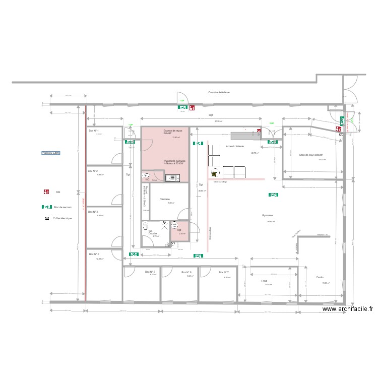 Kiné pole emploi 3. Plan de 0 pièce et 0 m2