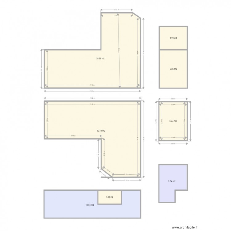 LAVAUD PRIOT. Plan de 0 pièce et 0 m2