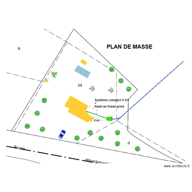 Tourrette. Plan de 0 pièce et 0 m2