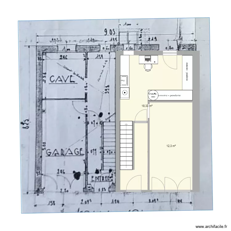 Viroflay House. Plan de 