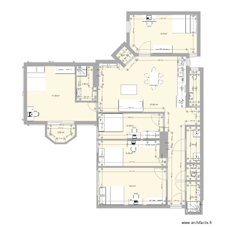 Rakozi 61 Thomas version 1. Plan de 0 pièce et 0 m2