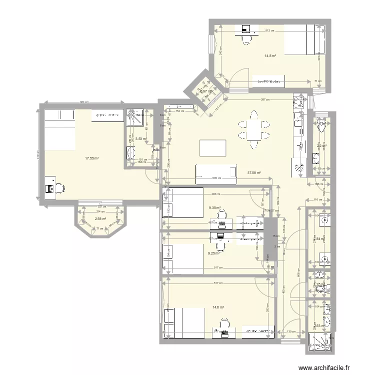 Rakozi 61 Thomas version 1. Plan de 