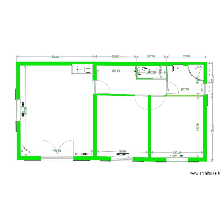 plan nouveau tyrosse. Plan de 0 pièce et 0 m2