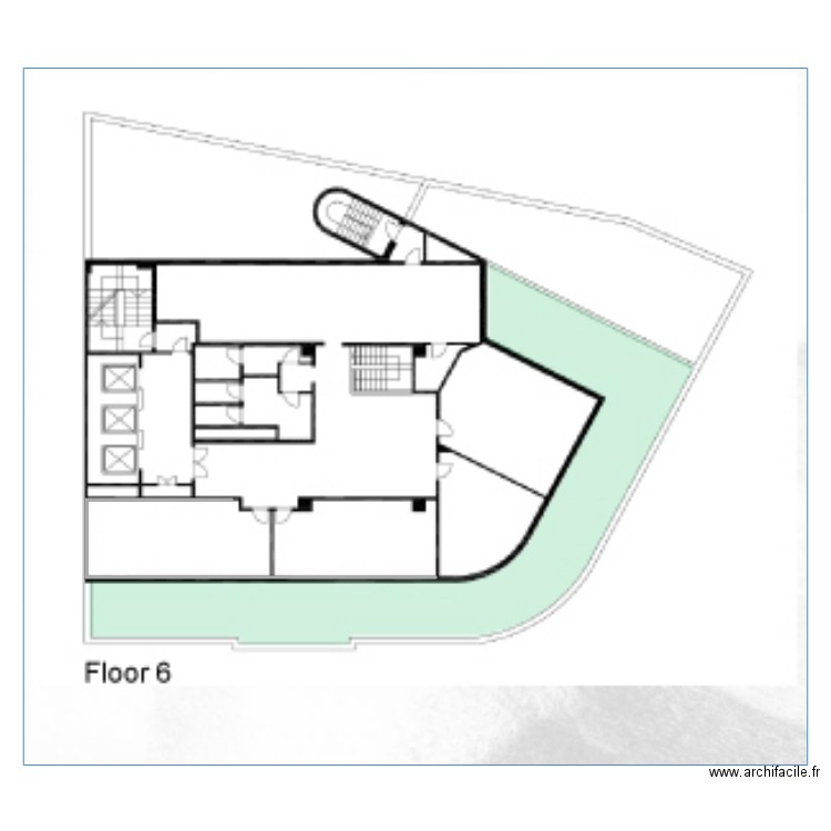 castilho 2 piso 6. Plan de 0 pièce et 0 m2