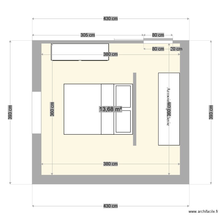 chambre2. Plan de 0 pièce et 0 m2