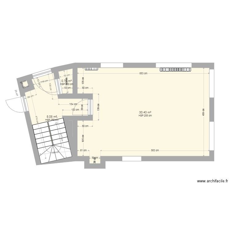 bureau christophe1. Plan de 0 pièce et 0 m2