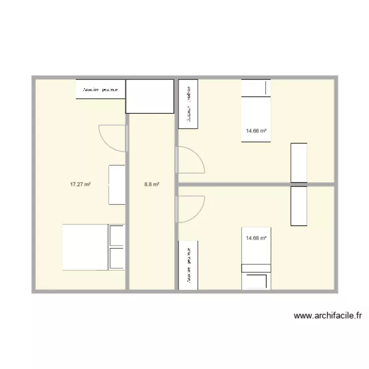 &eacute;tage st antoine. Plan de 