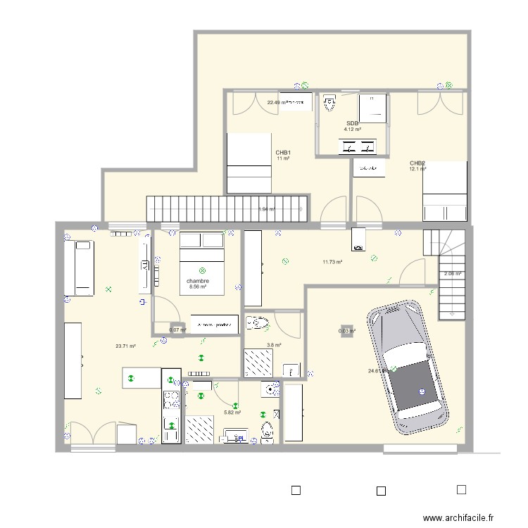 Villeneuve MODIF11. Plan de 0 pièce et 0 m2