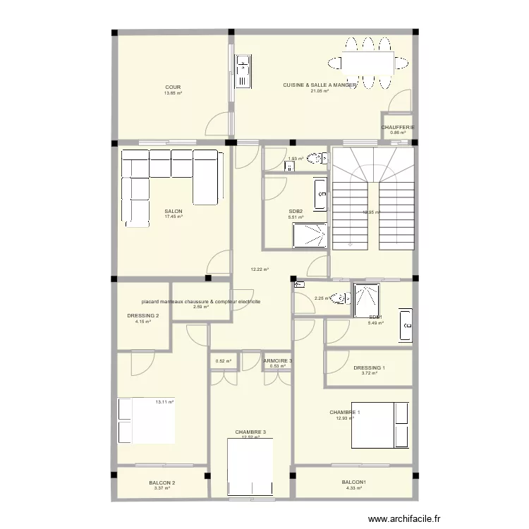 plan de base. Plan de 