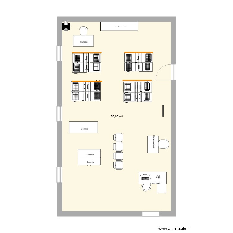 Magasin pédagogique . Plan de 0 pièce et 0 m2