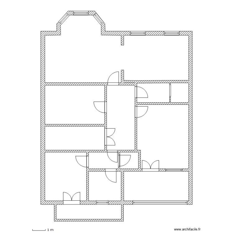 GLUCK - STRASBOURG. Plan de 
