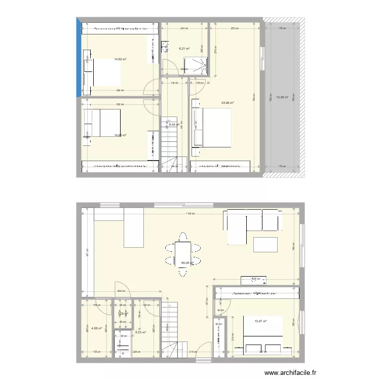 maison avec combles amenageables. Plan de maison avec combles amenageables. Plan de