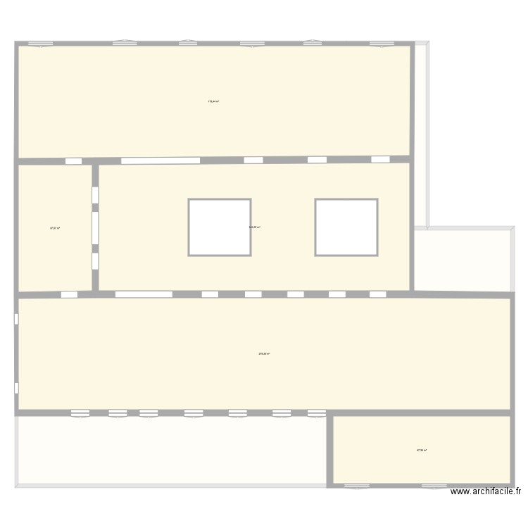 CHAMIER. Plan de 0 pièce et 0 m2