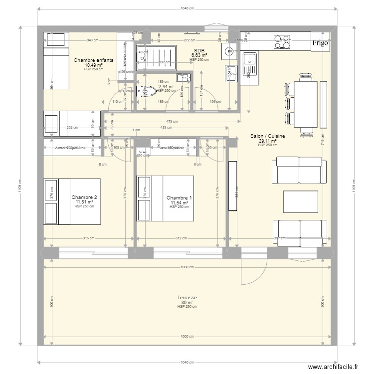 BIEDERMANN AVP2. Plan de 0 pièce et 0 m2