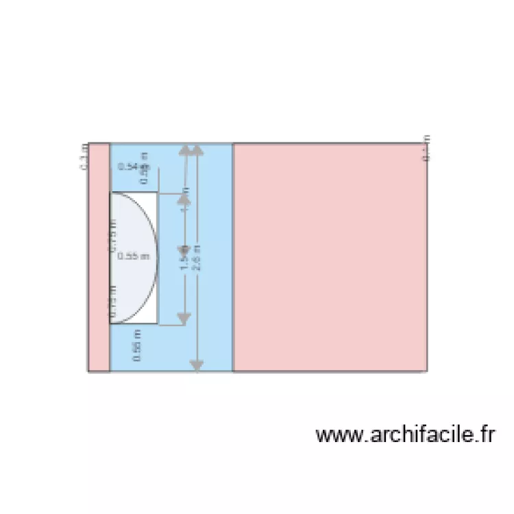 separation cuisine 3ap. Plan de 