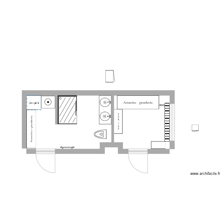 SDB 7m2 Buanderie 4m2. Plan de 0 pièce et 0 m2