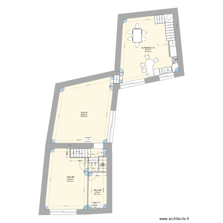 Plan maison. Plan de 0 pièce et 0 m2