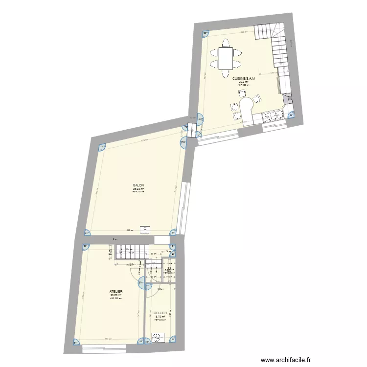 Plan maison. Plan de 