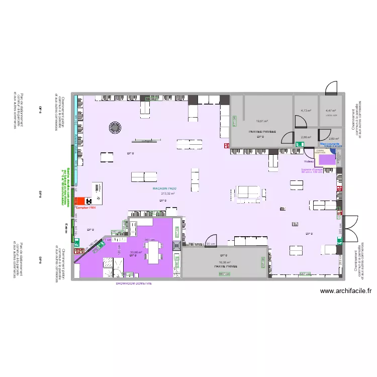 DOMETVIE APRES TRAVAUX. Plan de 