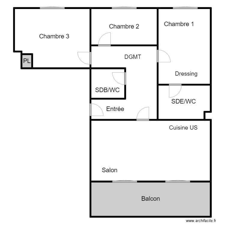 CHAUCHARD NICO 04. Plan de 9 pièces et 426 m2