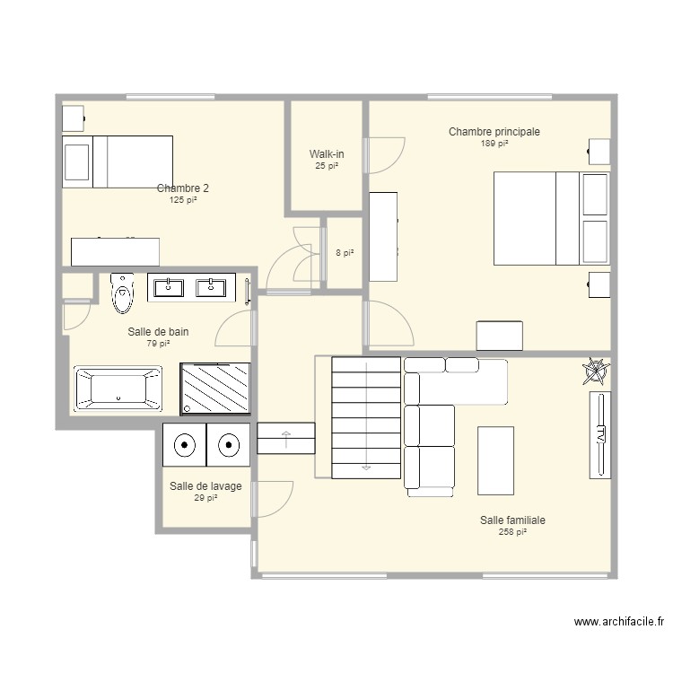 Viridis étage. Plan de 0 pièce et 0 m2