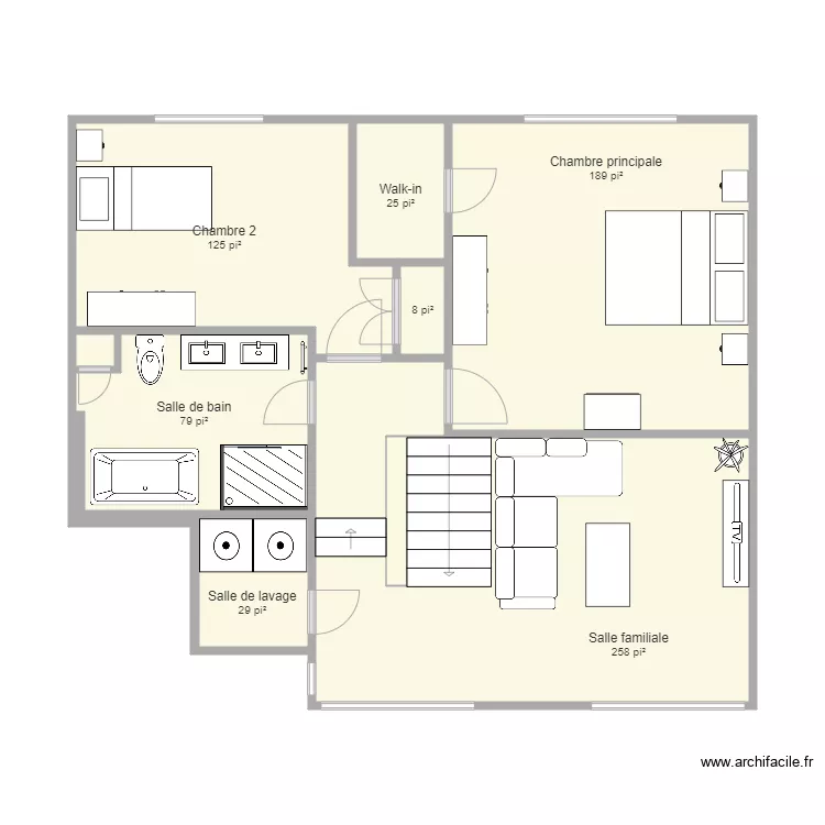 Viridis étage. Plan de Viridis étage. Plan de