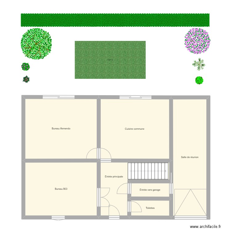 MAISON RECHERHCE . Plan de 7 pièces et 109 m2