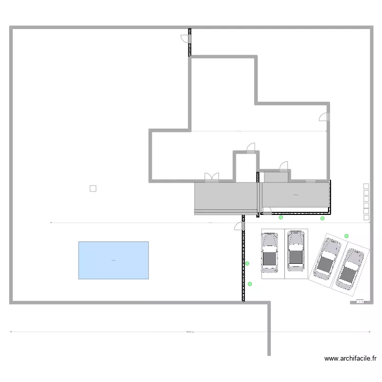 VILLEBRUN parking 1. Plan de VILLEBRUN parking 1. Plan de