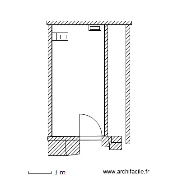 Local actuel. Plan de 