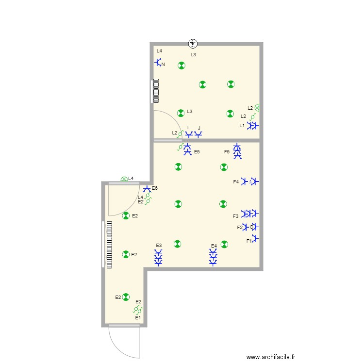 romain. Plan de 0 pièce et 0 m2