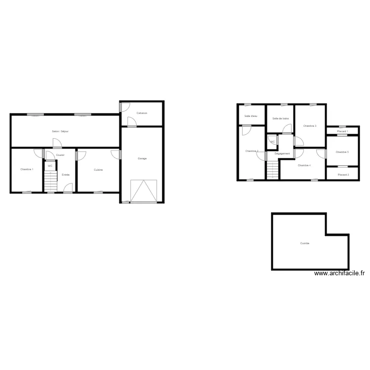 PAIN pont p&eacute;an. Plan de 