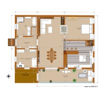 Plan maison bois V5