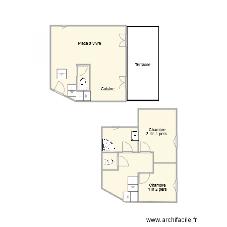 3306 nivollet. Plan de 0 pièce et 0 m2