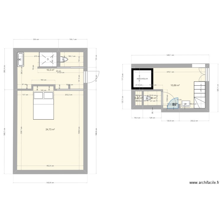 MAMIE. Plan de 0 pièce et 0 m2