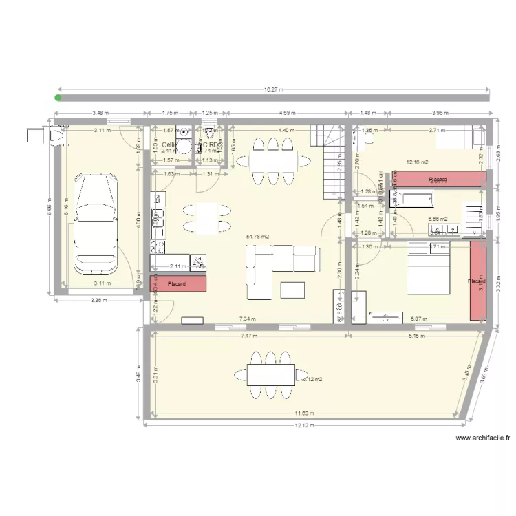 120 R1 Valbonne RDC. Plan de 120 R1 Valbonne RDC. Plan de