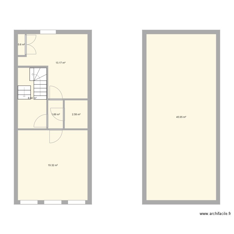 Appartements. Plan de 0 pièce et 0 m2