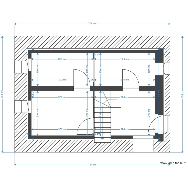 BERGERIE RDC NORD . Plan de 0 pièce et 0 m2