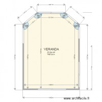 VERANDA 6 mètres