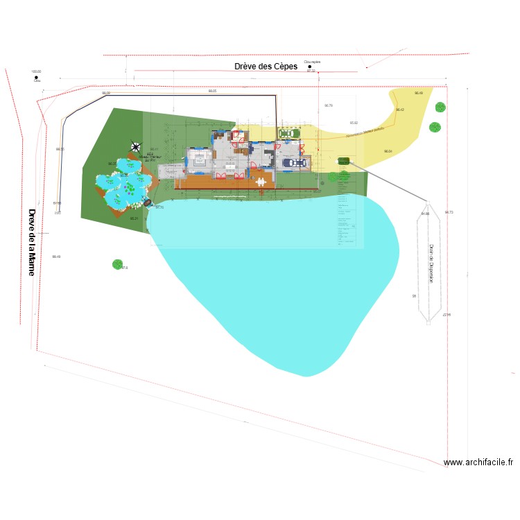 Maison Demeuldre Govarts  Domaine La forestière 269 5660 Bruly de Pesche. Plan de 0 pièce et 0 m2