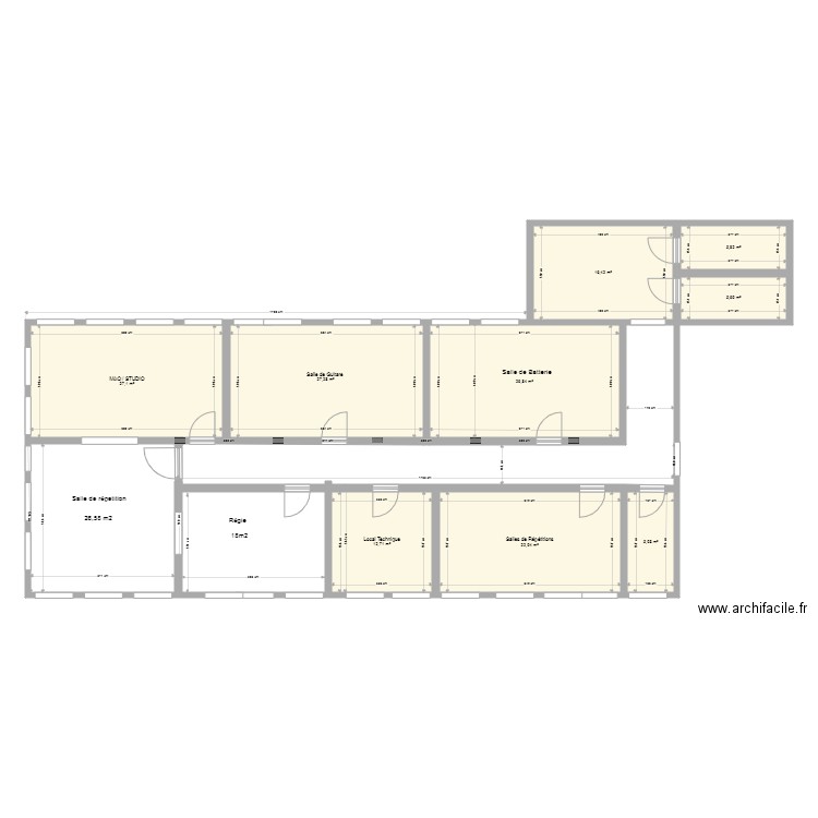 2ème étage V5 . Plan de 0 pièce et 0 m2