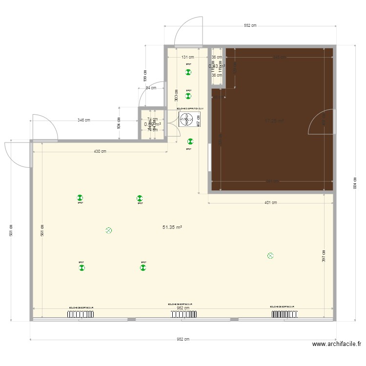 PLAFOND SALON. Plan de 0 pièce et 0 m2