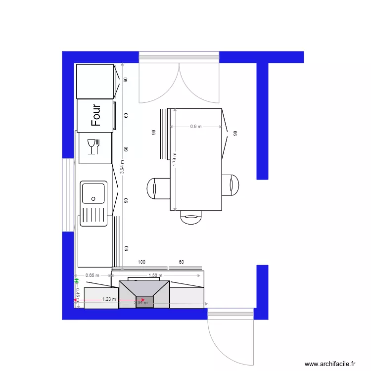 CUISSURELLES schmidt. Plan de CUISSURELLES schmidt. Plan de