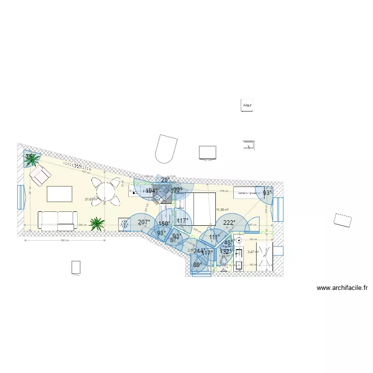 DAlembert Chambre et SDB v04. Plan de 
