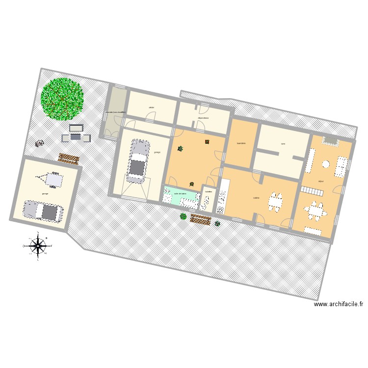 consorts dhainaut. Plan de 19 pièces et 493 m2