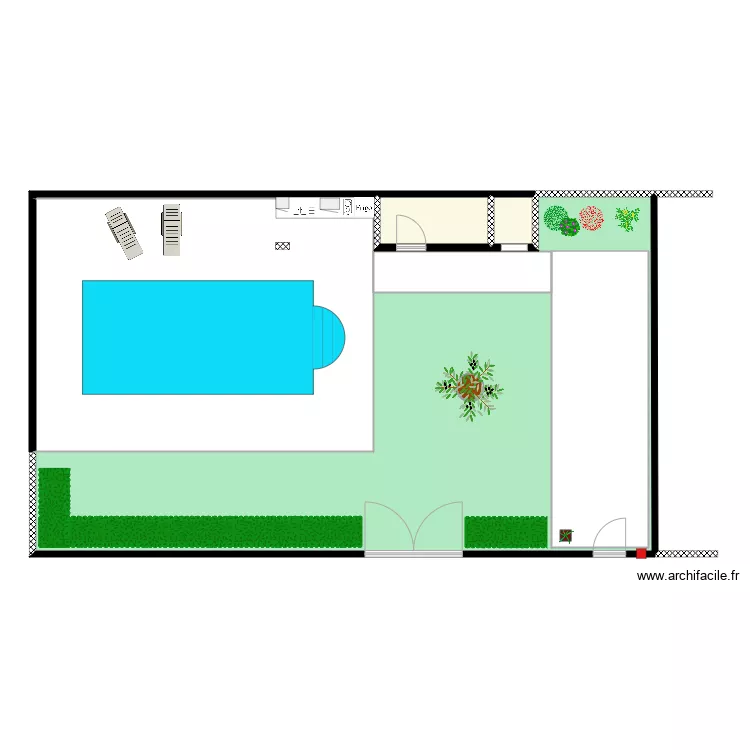 projet Vidry. Plan de 